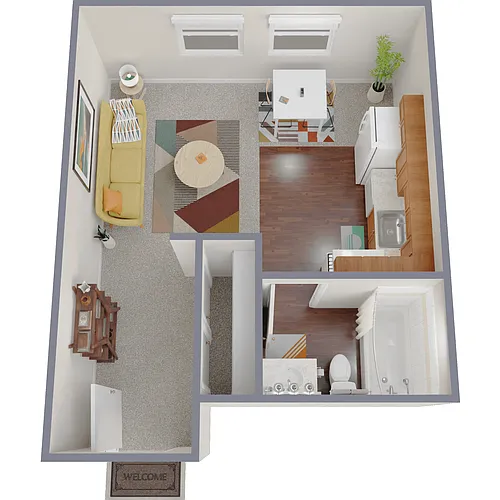 Floor plan THE AUSTEN