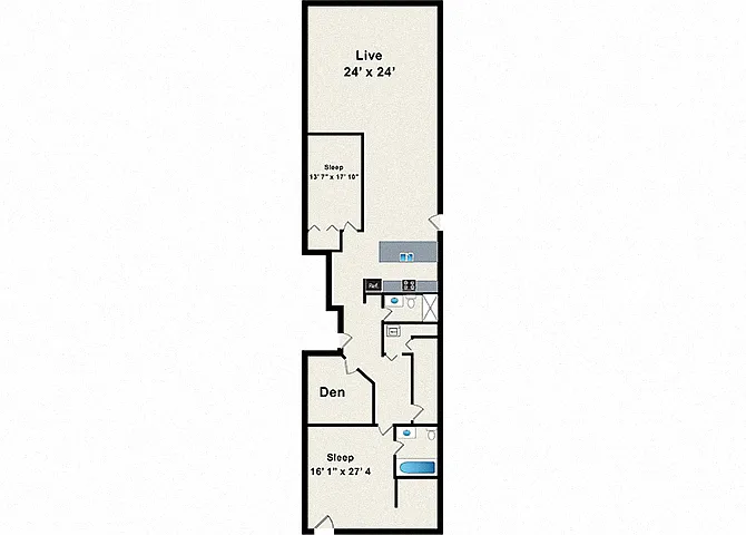 Floor plan B7