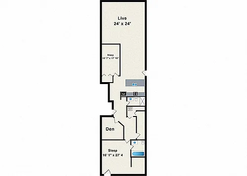 Floor plan B7