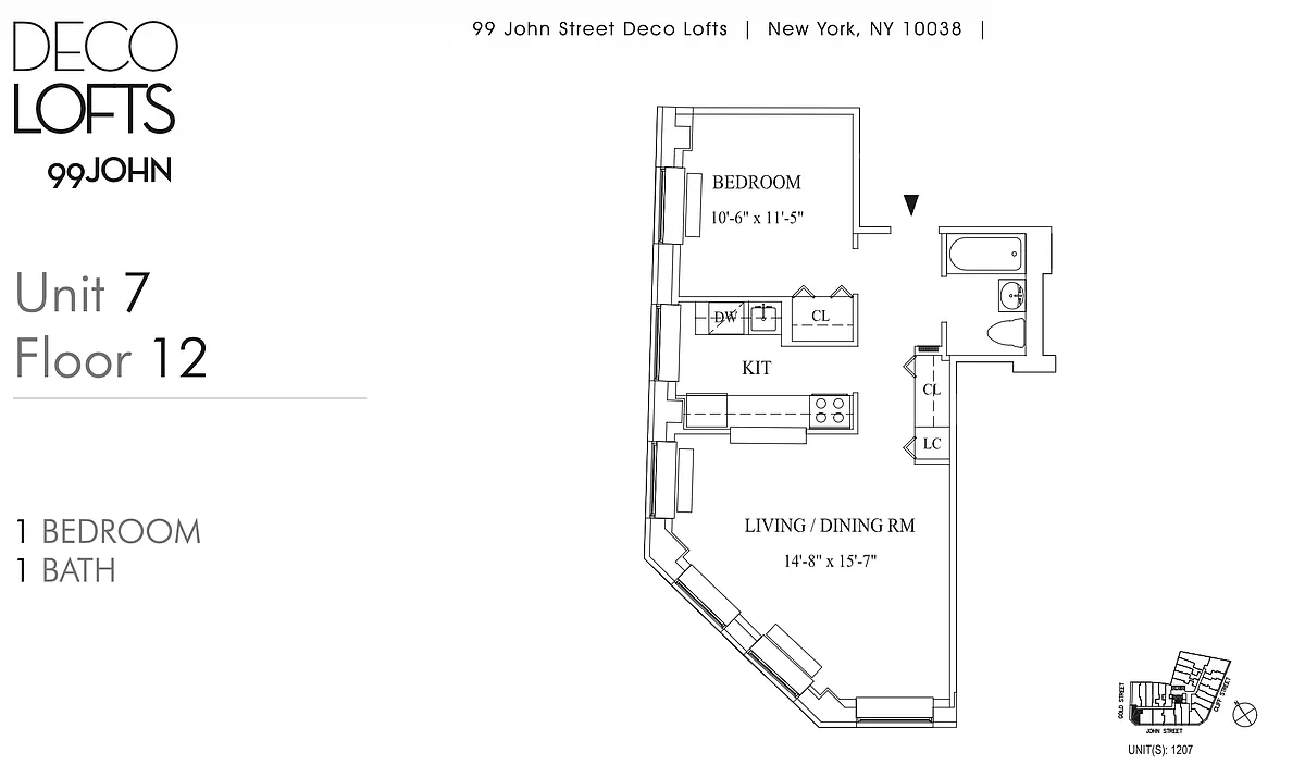 Building Photo - 99 John St #1207