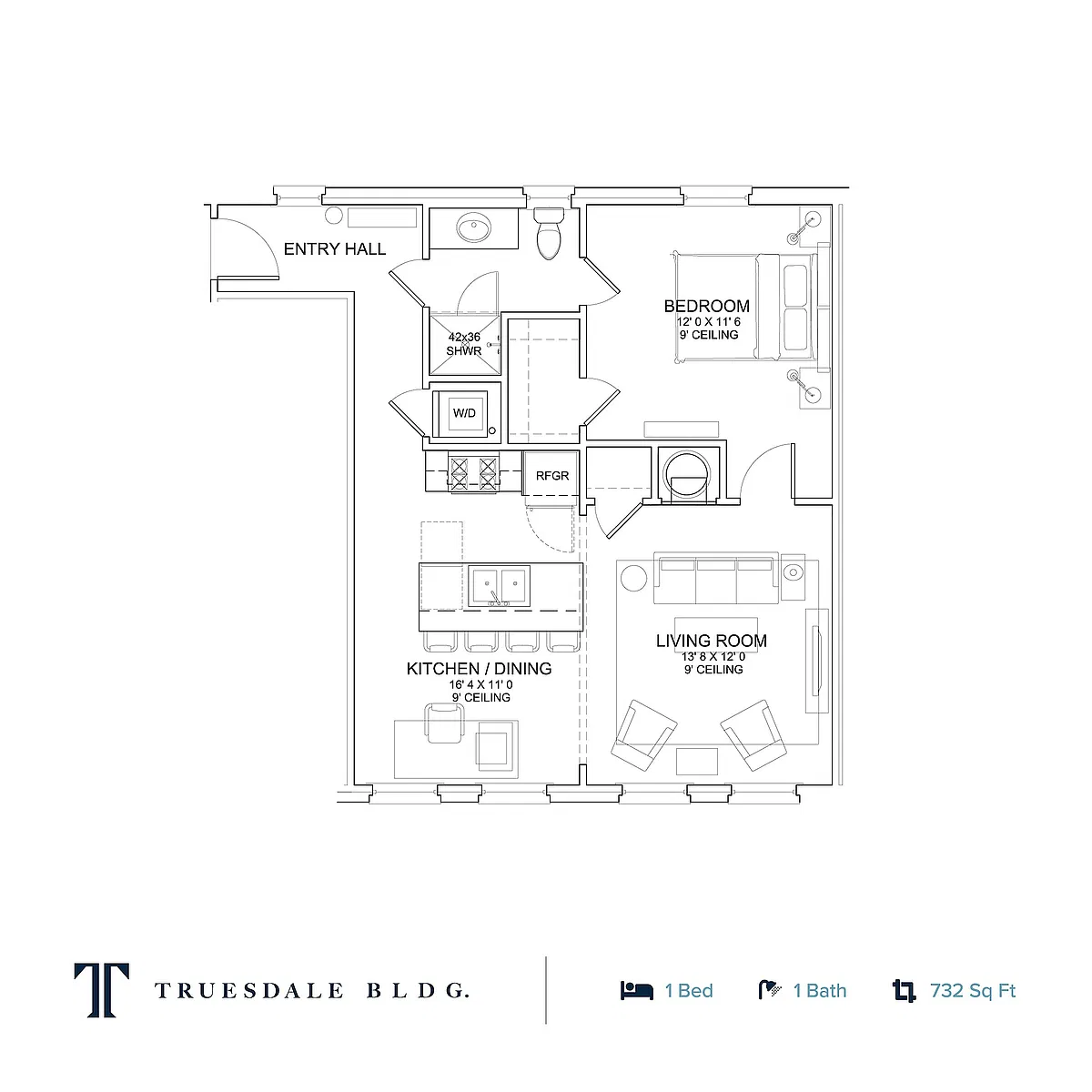 Floor plan The Bright