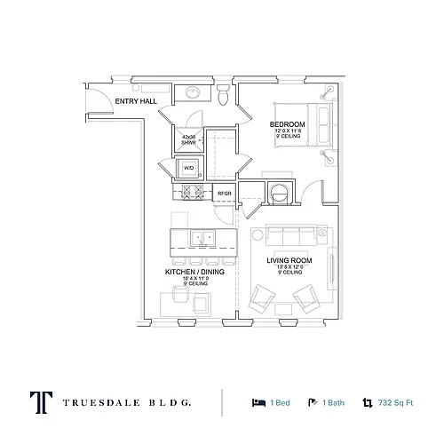 Floor plan The Bright