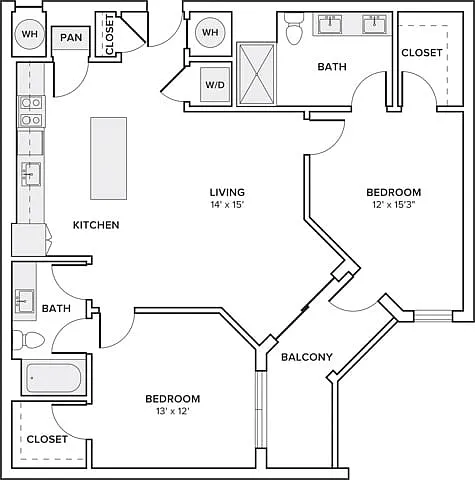 Floor plan B02