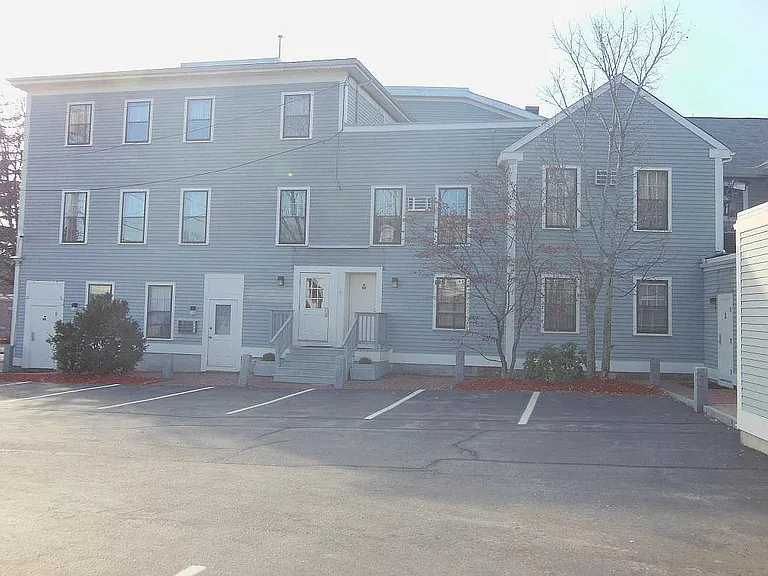 Rear of Building with Parking