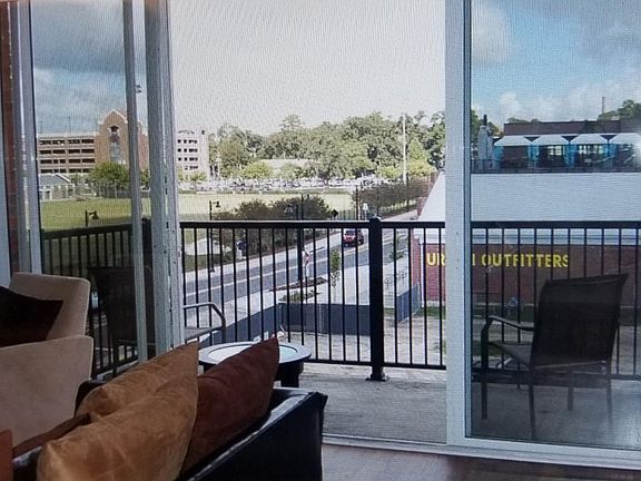 view of FSU stadium from your own private balcony