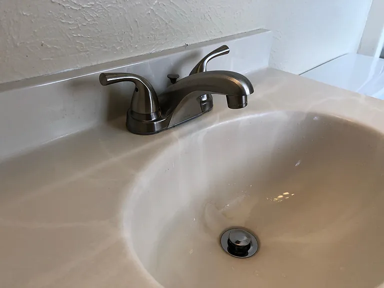 Master bath vanity.