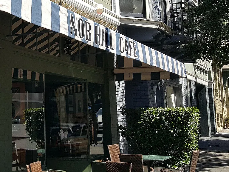 Famous Nob Hill Cafe. Neighborhood favorite frequented by locals and nearby hotel guests alike.