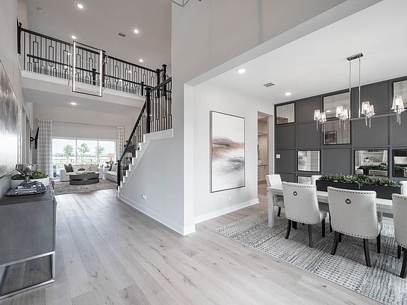 Casoria Plan Representative Image Foyer Dining Room