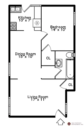 Floor plan 444-3E