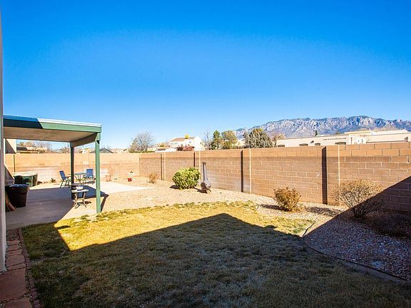 landscaping in backyard is no longer grass