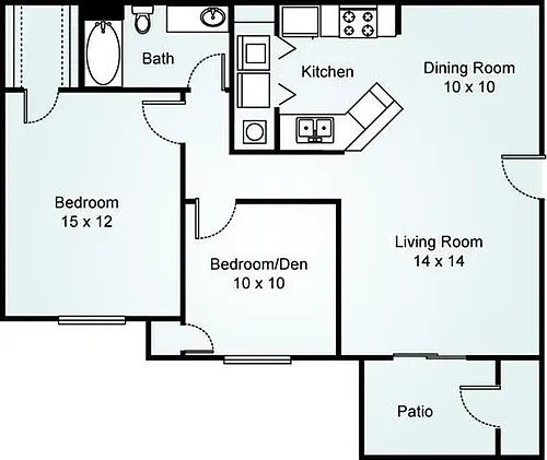 Floor plan A1 - Bradford
