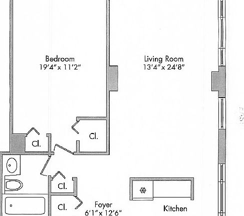 2nd image of 1 Irving Pl APT G14b