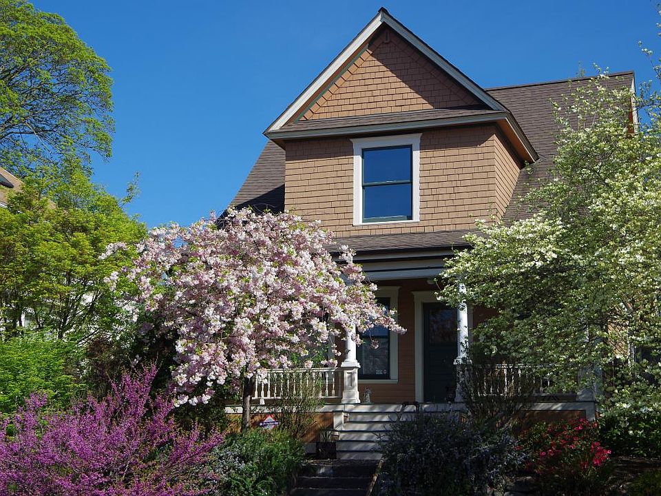 View of house from Multnomah Street.