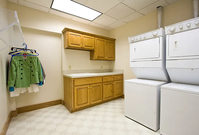 In-unit washer and dryer