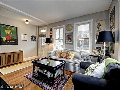 Enter into the sunny living room