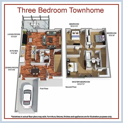Floor plan 3 Bedroom