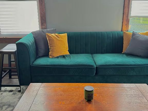 Living room side view