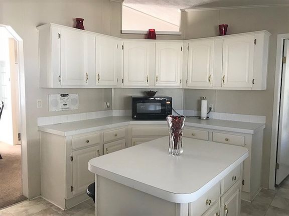 kitchen with an island