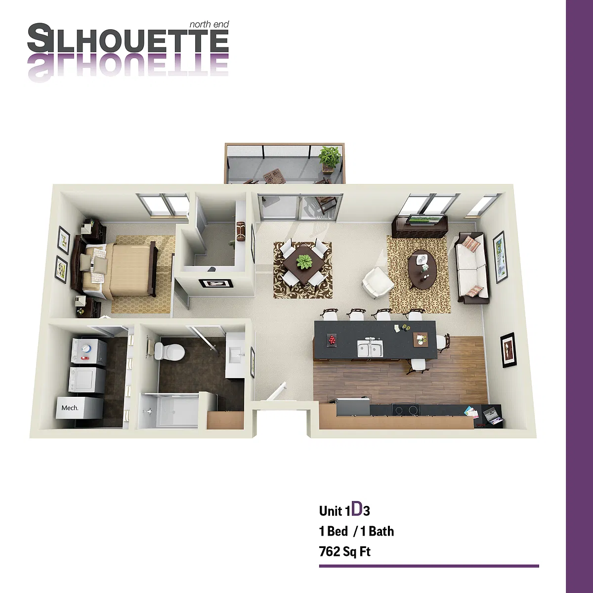 Floor plan 1D3