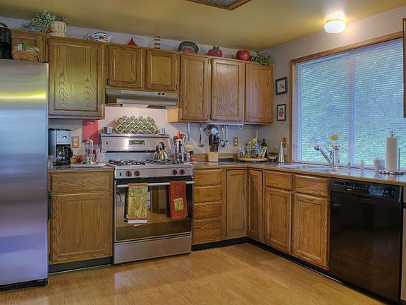 kitchen with stainless steel appliances