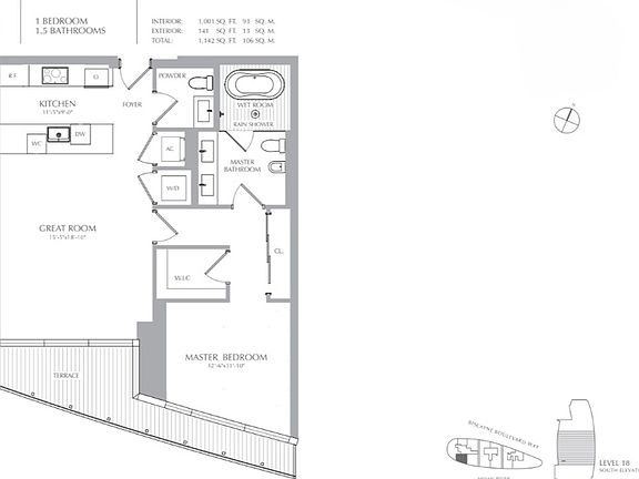 2nd image of 301 Biscayne Boulevard Way Unit 1806