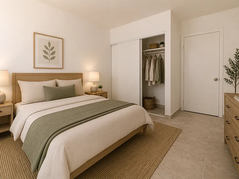 Virtually Staged 1 Bedroom