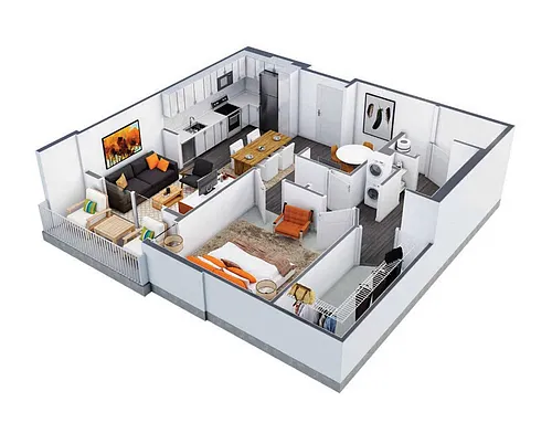 Floor plan Denby