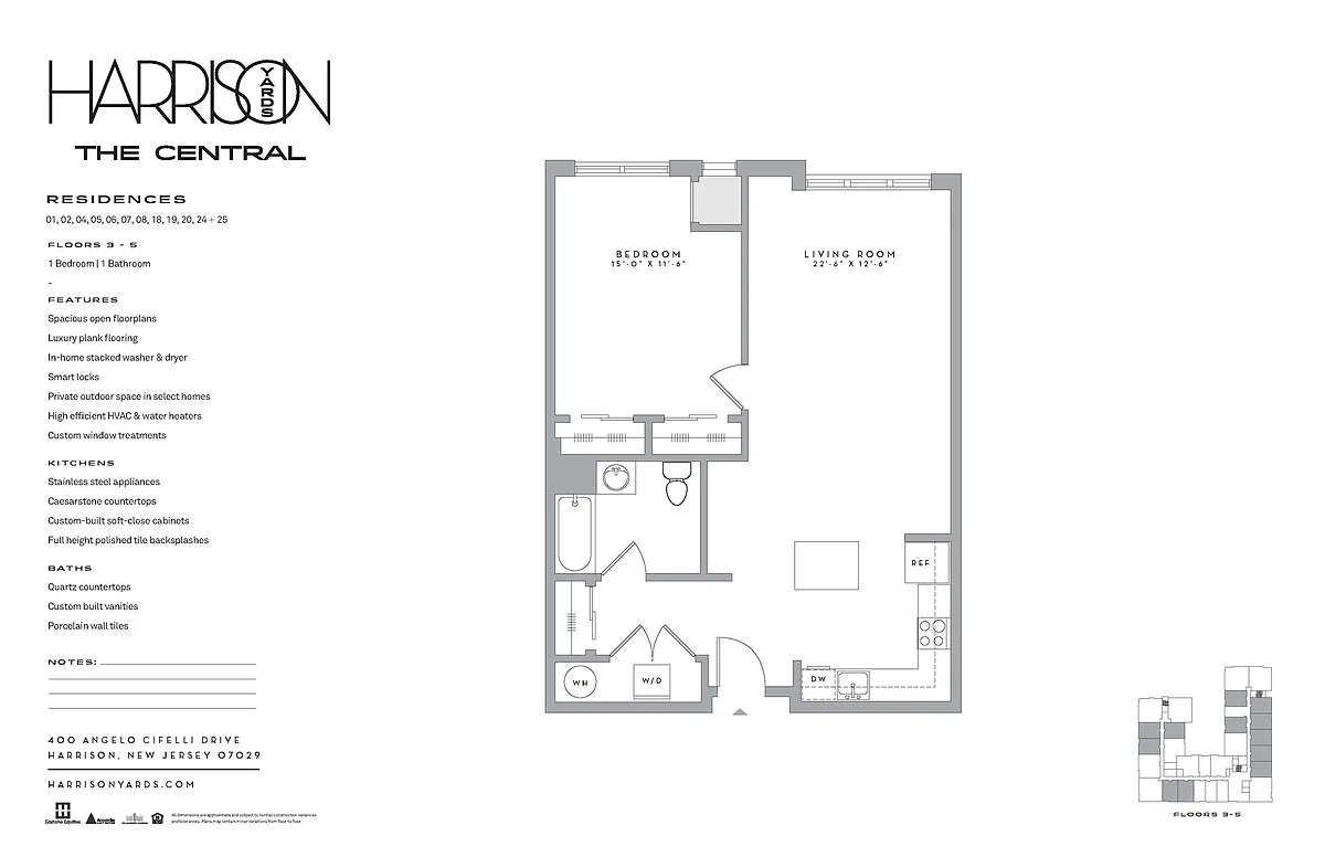 Floor plan A1B8