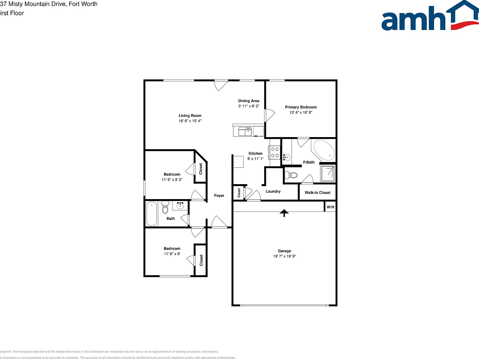 3 bed, 2.0 bath, 1144 sqft, $1,725 — Photo 2