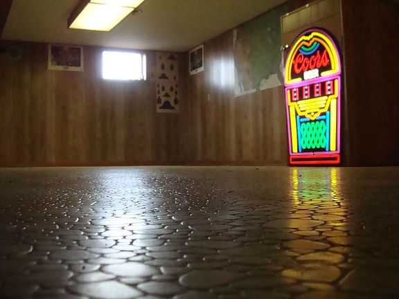 Game room 29 feet X 13 feet