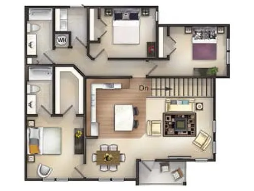 Floor plan Pinehurst (C2)