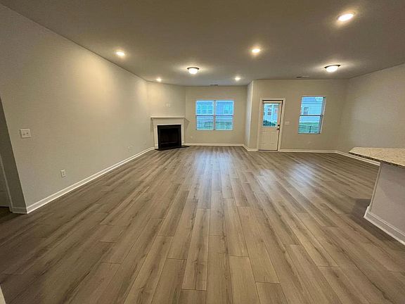 Spacious open floorplan