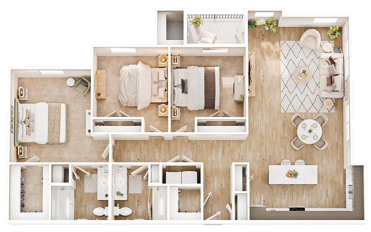Floor plan C1