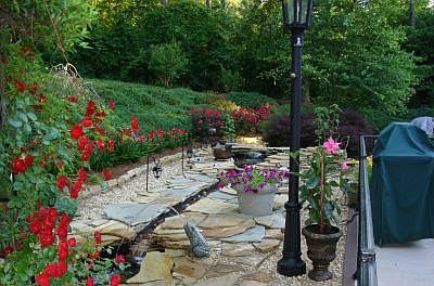 backyard water ponds w/stream