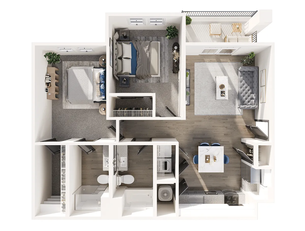 Floor plan Azalea (Center)