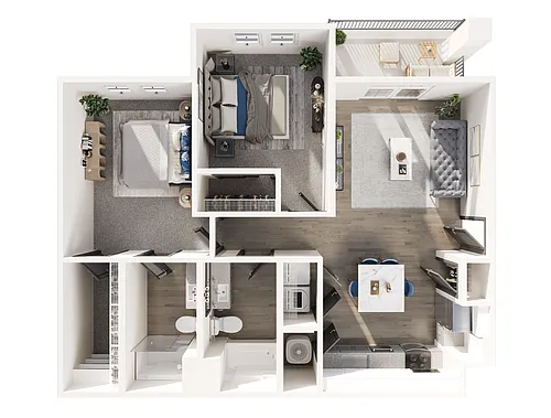 Floor plan Azalea (Center)