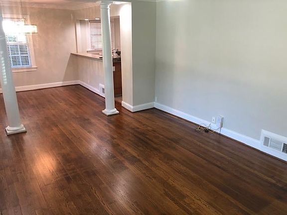 Living room looking into dining room