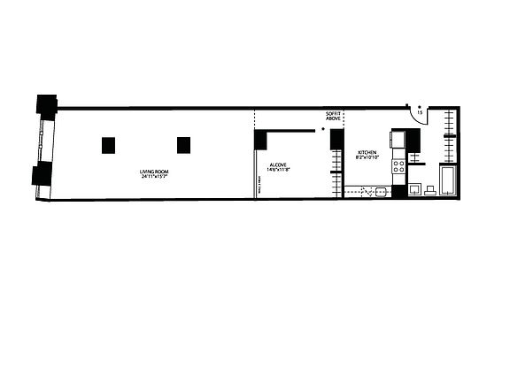 2nd image of 95 Horatio St #415