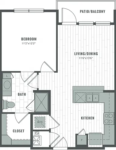 Floor plan A1C
