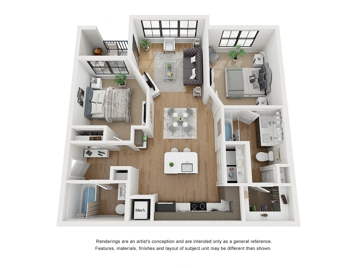 Floor plan B1