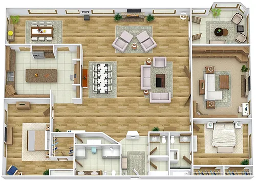 Floor plan Waterford