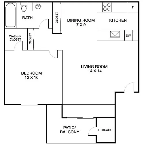 Floor plan The Sunset Premier 2