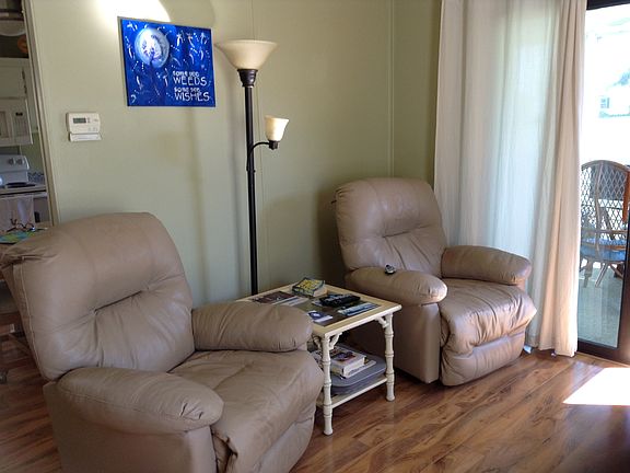 Genuine leather recliners. 