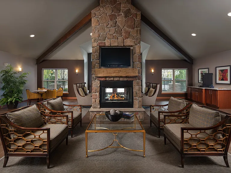 Reservable community clubhouse