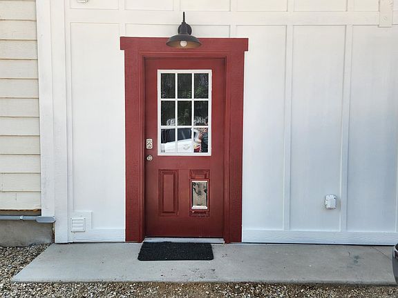 entrance door to basement
