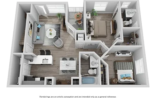 Floor plan B2
