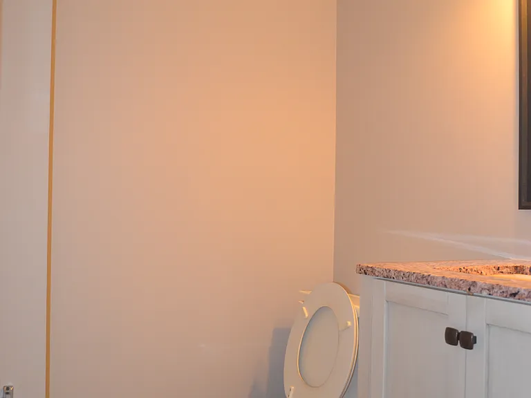Half Bath on Lower Level