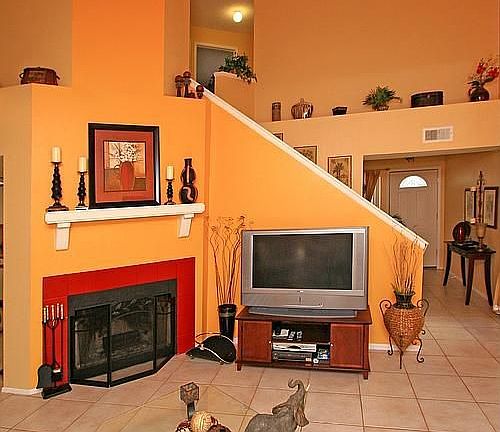 Wood Burning Fireplace in FR!