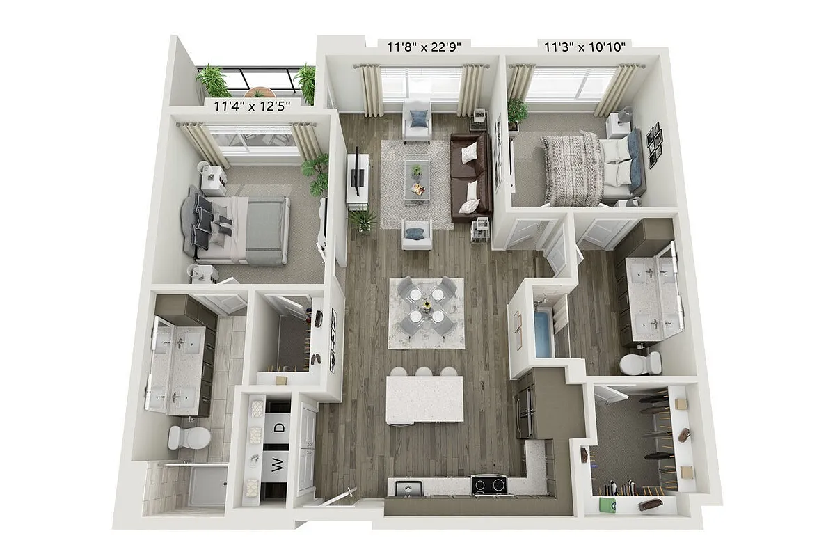 Floor plan B2E