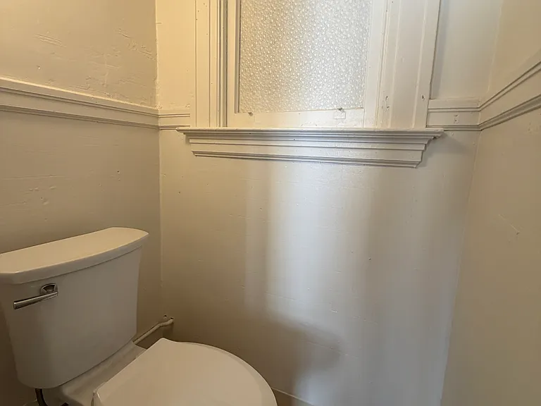 1/2 bath.